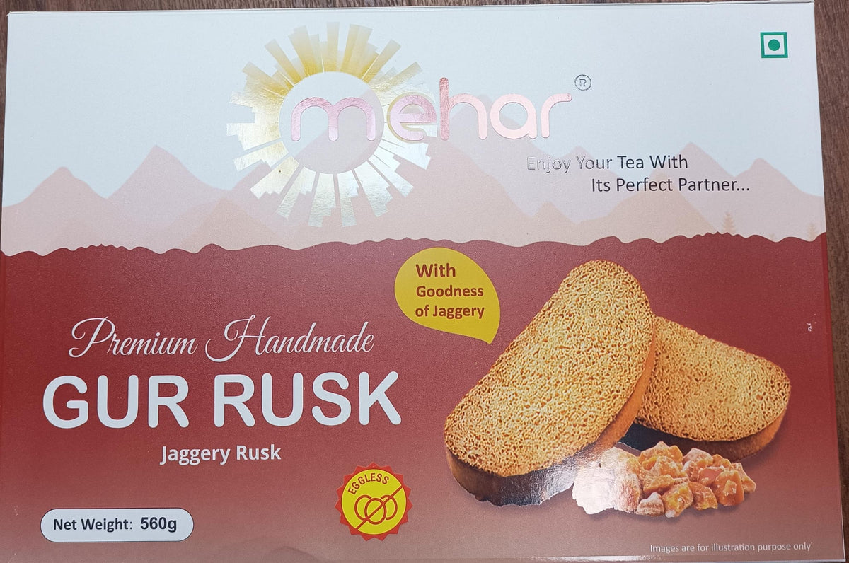 Mehar Gur Rusk 560gms – Spicebazar