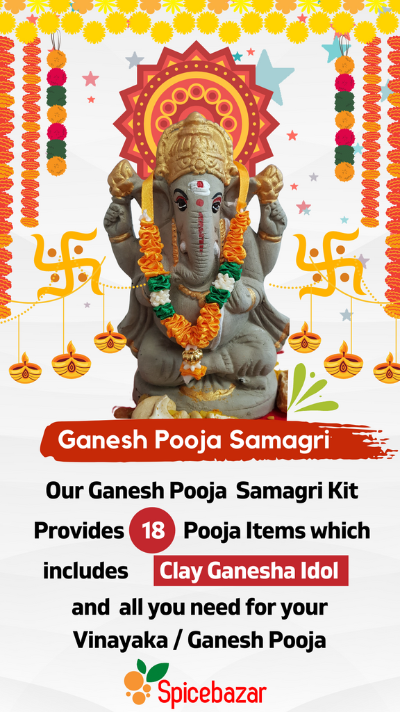 Ganesh Pooja Samagri Kit - Spicebazar.uk